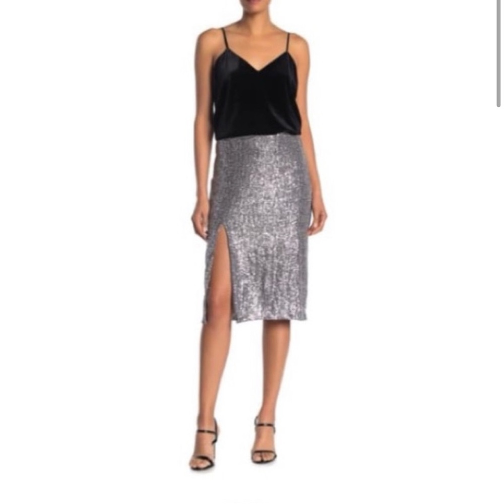 Dress Forum sequin midi skirt